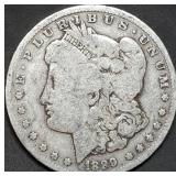1889-O Morgan Silver Dollar