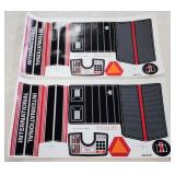 2 International Pedal Tractor Decal Sets Ertl