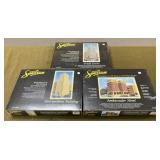 3 Spectrum HO Scale Buildings