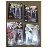 4 Areala Warrior Nun Figurines