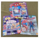 Spiderman Action Figures, Pocket Comics