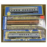 3 HO Scale Passenger Cars