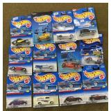 12 Hot wheels