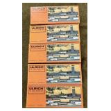 5 Ulrich HO Scale Model Kits