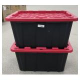 2 Totes w/ Lids