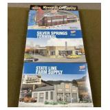 3 HO Scale Building Sets