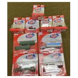 9 Mini Metal Trucks, Cars & Trailers