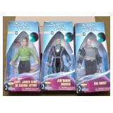 3 Star Trek 9" Action Figures