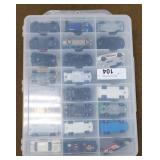 42 Hot wheel Cars in Plastic Case