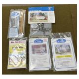 5 Ziplock HO Buildings