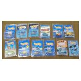 12 Hot wheels New on Cards
