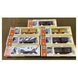 7 Con-Cor HO Scale Train Cars