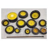 ERTL 1/16th John Deere Assorted Wheels & Tires