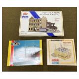 3 HO Scale Building Kits