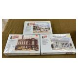 3 Walthers HO Scale Buildings