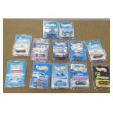 12 Hot wheels New on Cards