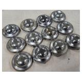 12 Pedal Tractor Double Dome Hubcaps ERTL Eska