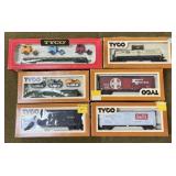 6 TYCO HO Scale Cars