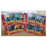 4 Savage Lands Action Heros Box Sets
