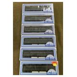 6 Scene Master HO Passenger Cars