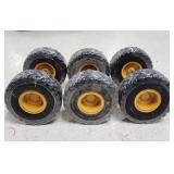 ERTL 1/16th Industrial Wheel & Tire Sets, Rare Par