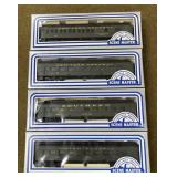 4 Scene Master HO Passenger Cars