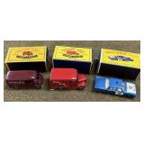 3 Early Matchbox Cars