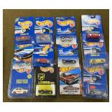 12 Hot wheels New on Cards