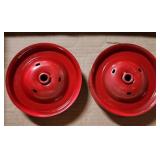 NOS ERTL / Eska Pedal Tractor Front Rims IH Farmal