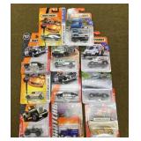 11 Matchbox Cars, New on Cards