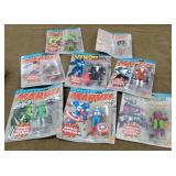 8 Marvel Action Figures