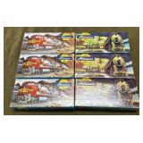 6 Athearn HO Scale Rail Road Cars