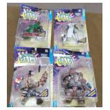 4 McFarland Total Chaos Action Figures
