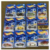 12 Hot wheels