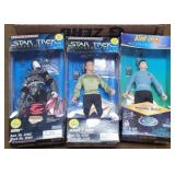 3 Star Trek 9" Action Figures