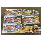 6 Athearn HO Scale Train Cars