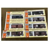 7 Con-Cor HO Scale Train Cars