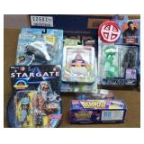 5 Mixed Action Figures