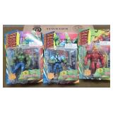 3 Savage Dragon Turtle Figurines