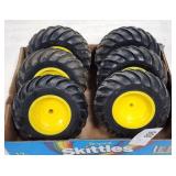 ERTL 1/16 John Deere 4WD Tractor Tires x6
