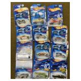 12 Hot wheels