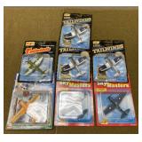 7 Diecast Air Planes