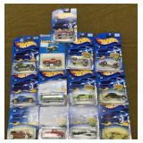 13 Hot wheels