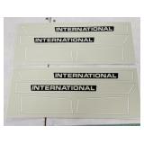 2 International Pedal Tractor Decal Sets Ertl