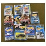11 Hot wheels New on Cards