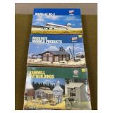 3 HO Scale Buildings