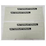 2 International Pedal Tractor Decal Sets Ertl