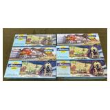 6 Athearn HO Scale Passenger Cars