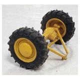 ERTL 1/16th Industrial Wheel & Tire Set on Axle