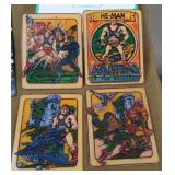 4 Plastic Heman Sun Catchers